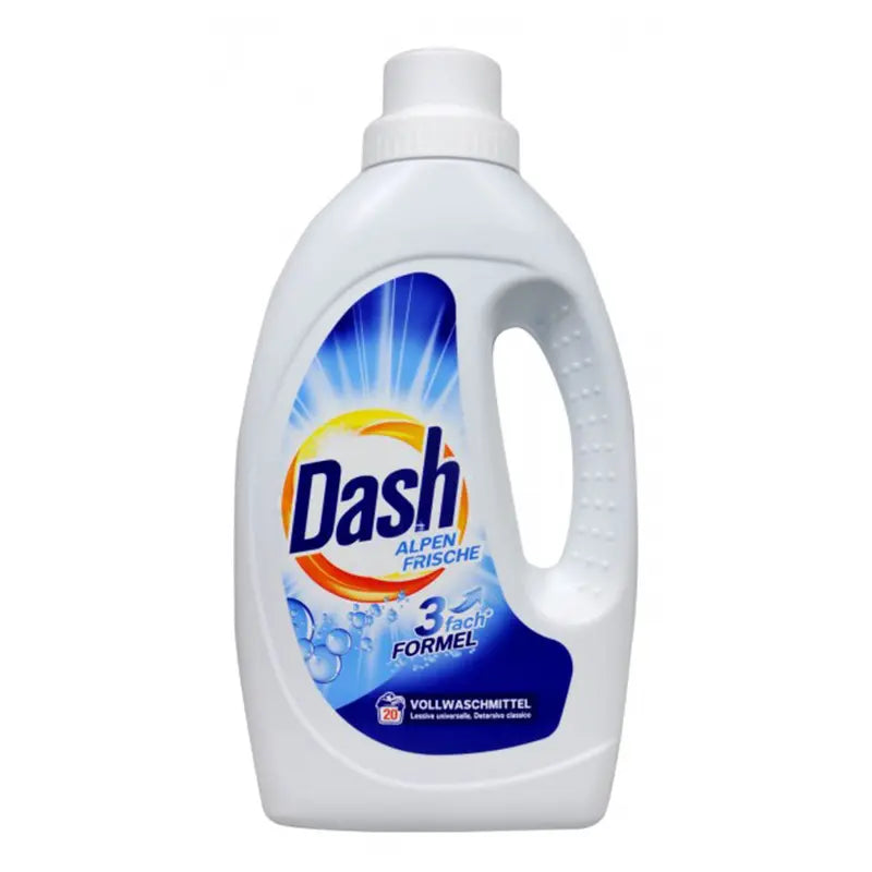 Dash 20 Lavages Fraicheur Des Alpes 1.1l