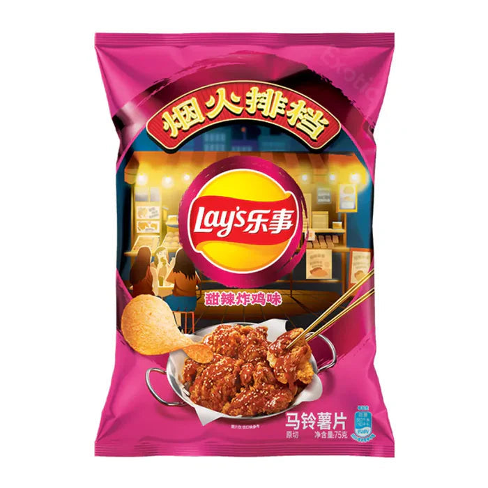 Lays Sweet & Spicy Chicken Chine 70g