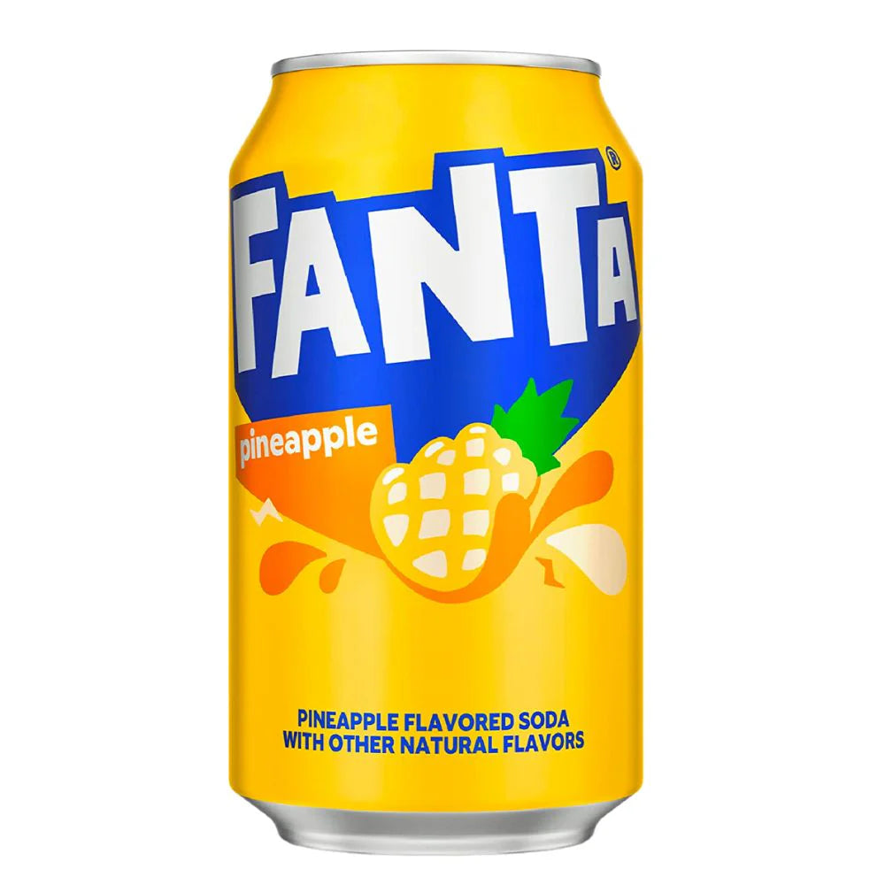 Fanta Pineapples 355ml USA