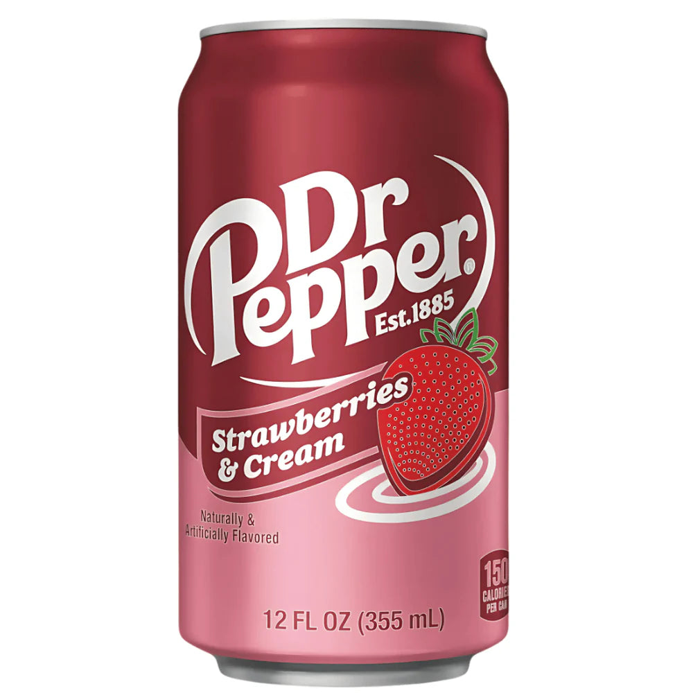 Dr Pepper Strawberry&Cream 355ml