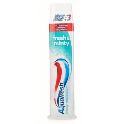 AquaFresh Menthe Fraiche Pompe 100ml