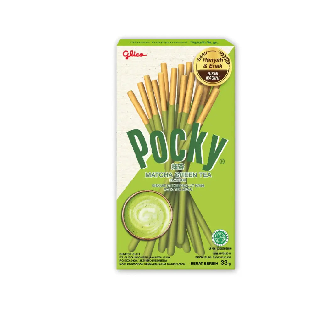 Pocky Matcha Green Tea Display 33g