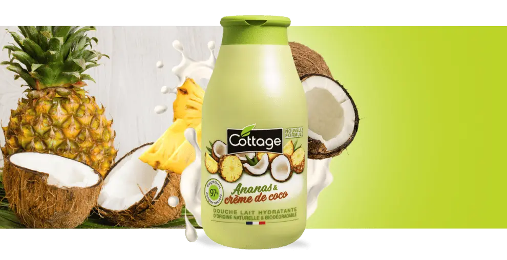 Cottage Gel Douche Ananas Coco 250ml