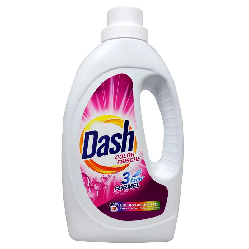 Dash 20 Lavages Couleur Vives 1.1l