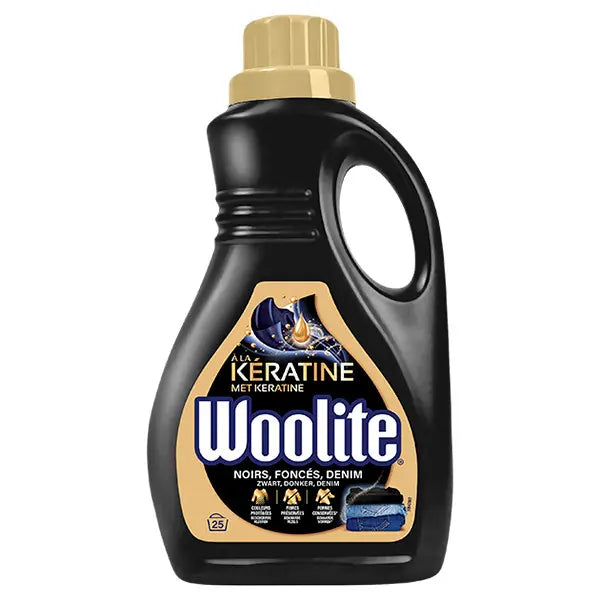 Woolite Keratine Noir 1.5l 25 Lavages